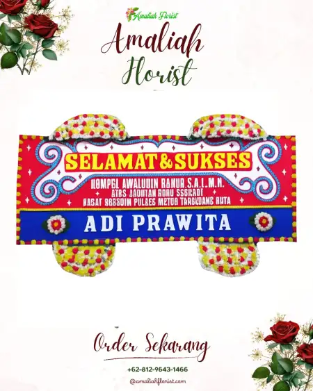 Papan Bunga Ucapan Selamat Raya