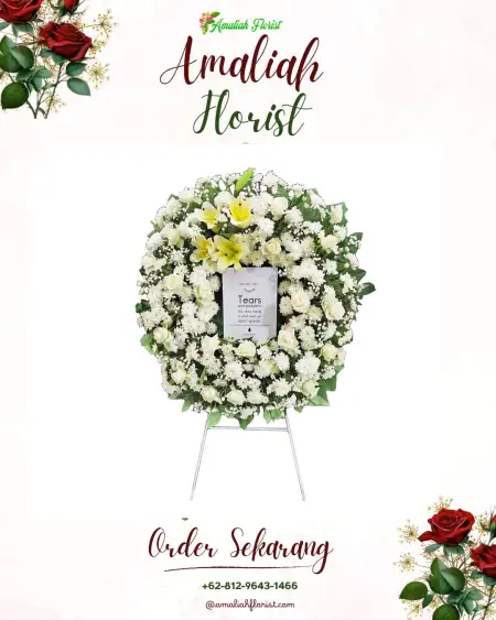 Krans Bunga Duka Raya